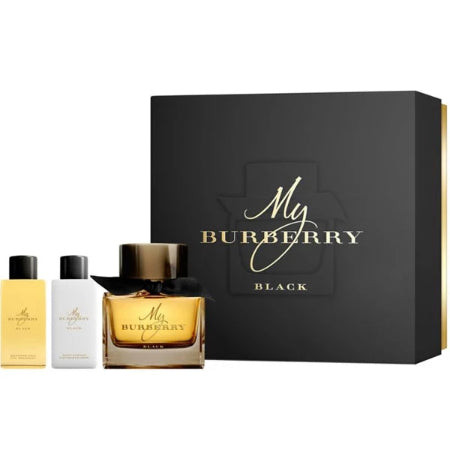 My Burberry Black 3 Piece Gift Set 3 Piece Gift Set With 3.0 Oz EDP