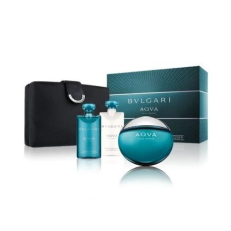 Bvlgari Aqua 4 Piece Gift Set 4 Piece Gift Set With 3.4 Oz
