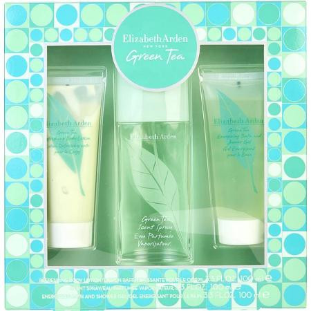 Green Tea 3 Piece Gift Set 3 Piece Gift Set With 3.3 Oz