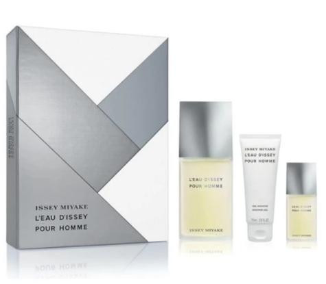 L'Eau D'Issey 3 Piece Gift Set 3 Piece Gift Set With 4.2 Oz EDT
