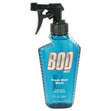 Bod Man Fresh Blue Musk Body Spray 8.0 Oz