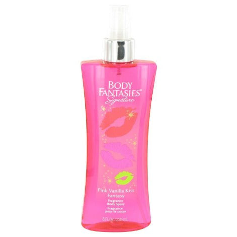 Body Fantasies Pink Vanila Kiss Body Spray 8.0 Oz