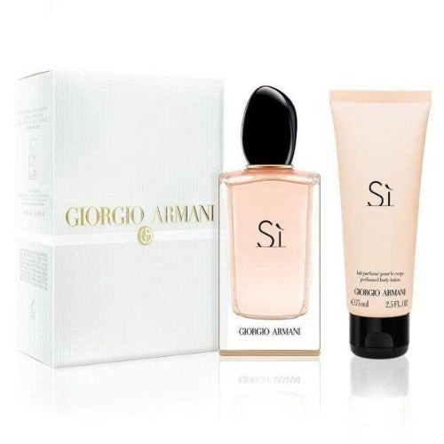 Armani Si Eau De Parfum 2 Piece Gift Set 2 Piece Gift Set With 3.4 Oz EDP