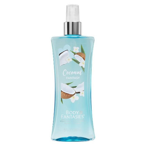 Body Fantasies Coconut Body Spray 8.0 Oz
