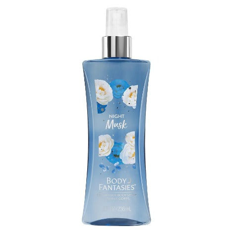 Body Fantasies Night Musk Body Spray 8.0 Oz