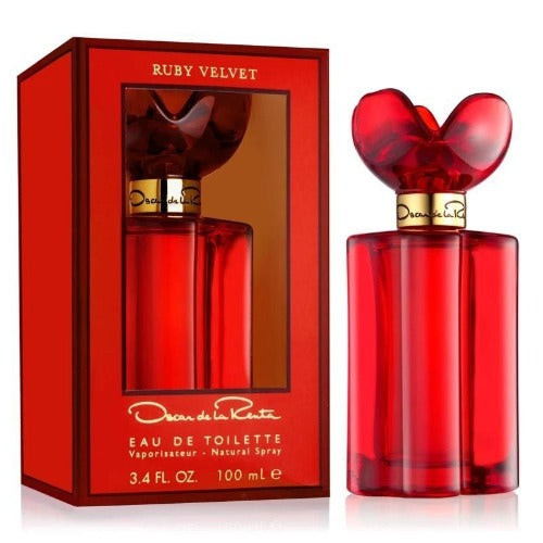 Oscar Ruby Velvet Eau De Toilette 3.4 Oz