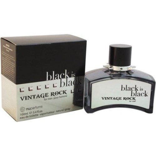 Black Is Black Vintage Rock Eau De Toilette 3.4 Oz