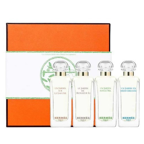 Hermes 4 Piece Mini Gift Set 4 Piece Mini Set With 0.25 Oz Minis