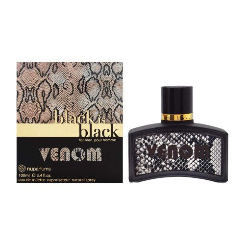 Black Is Black Venom Eau De Toilette 3.4 Oz