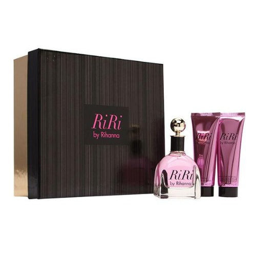 Rihanna Riri 3 Piece Gift Set 3 Piece Gift Set With 3.4 Oz EDP