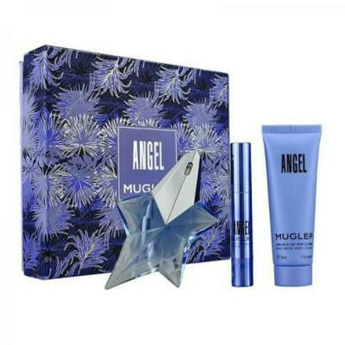 Angel Eau De Parfum 3 Piece Gift Set 3 Piece Gift Set With 0.8 Oz EDP