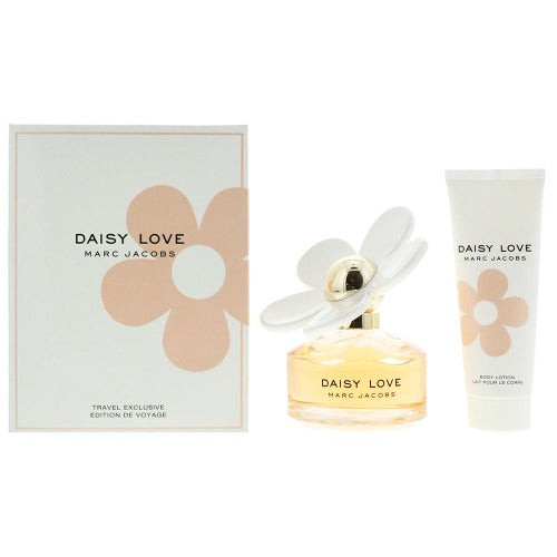 Marc Jacobs Daisy Love 2 Piece Gift Set 2 Piece Gift Set With 3.4 Oz EDT