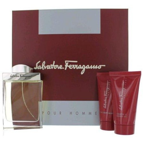 Salvatore Ferragamo 3 Piece Gift Set 3 Piece Gift Set With 3.4 Oz EDT