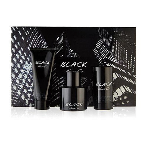 Kenneth Cole Black 3 Piece Gift Set 3 Piece Gift Set With 3.4 Oz EDT