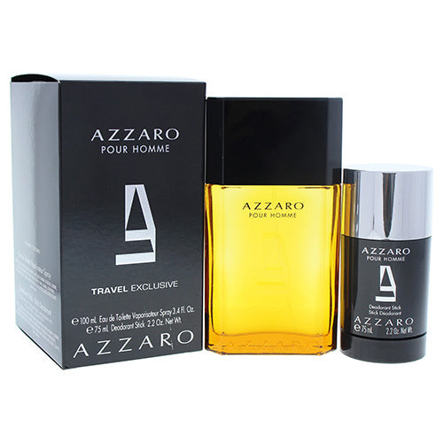 Azzaro Pour Homme 2 Piece Gift Set 2 Piece Gift Set With 3.4 Oz EDT