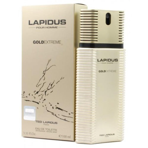 Lapidus Pour Homme Gold Extreme Eau De Toilette 3.4 Oz