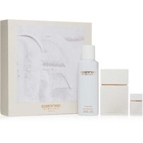 Nirvana White 3 Piece Gift Set 3 Piece Gift Set With 1.7 Oz EDP