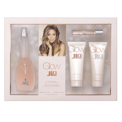 Glow 4 Piece Gift Set 4 Piece Gift Set With 3.4 Oz EDT