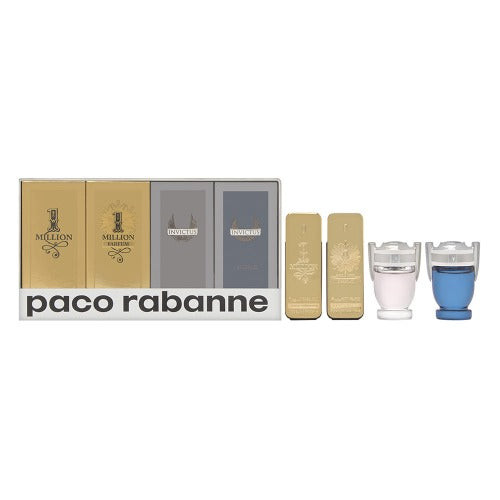 Paco Rabanne 4 Piece Mini Gift Set 4 Piece Mini Gift Set With 0.17 Oz Minis