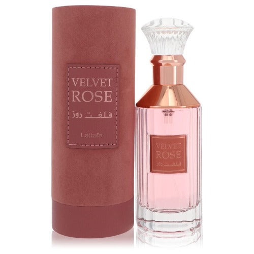 Lattafa Velvet Rose Eau De Parfum 3.4 Oz