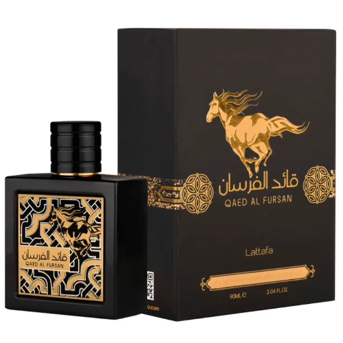 Lattafa Qaed Al Fursan Eau De Parfum 3.04 Oz