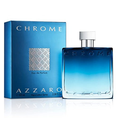 Azzaro Chrome Eau De Parfum 3.4 Oz