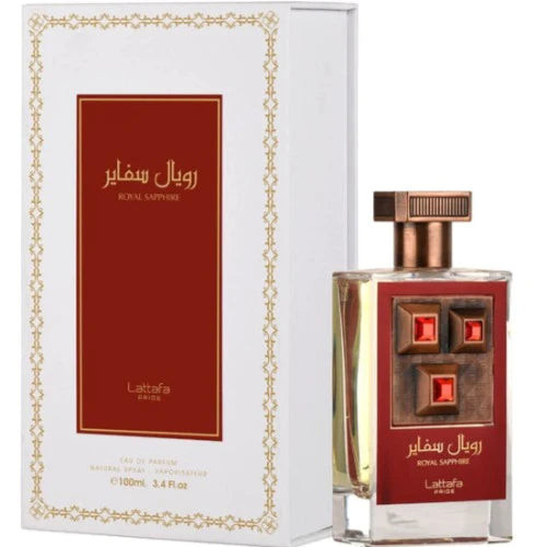 Lattafa Pride Royal Sapphire Eau De Parfum 3.4 Oz
