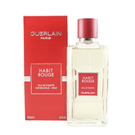 Habit Rouge Eau De Toilette 3.3 Oz