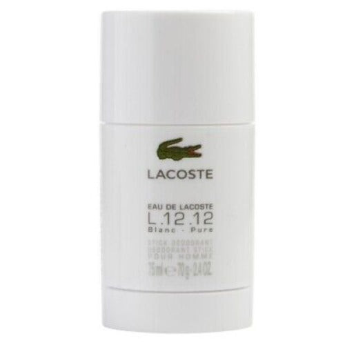 Lacoste Eau De Lacoste L.12.12 Blanc Pure Deodorant 2.4 Oz Deodorant Stick