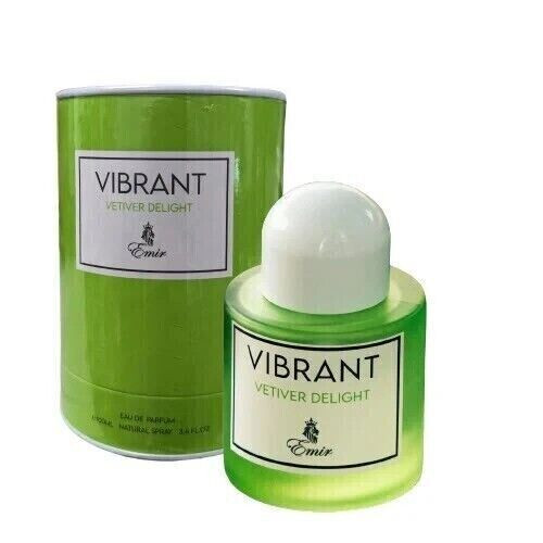 Paris Corner Emir Vibrant Vetiver Delight Eau De Parfum 3.4 Oz