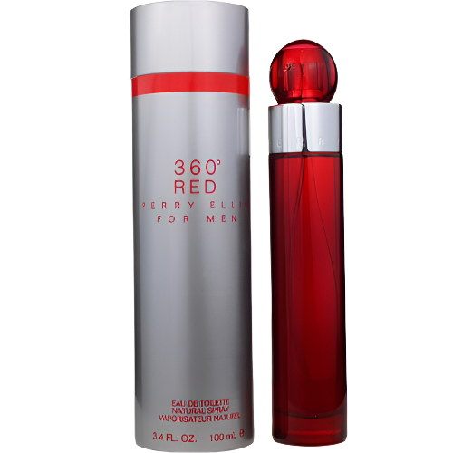 360 Red Eau De Toilette 3.4 Oz