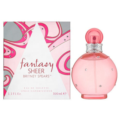 Fantasy Sheer Britney Spears Eau De Toilette 3.4 Oz