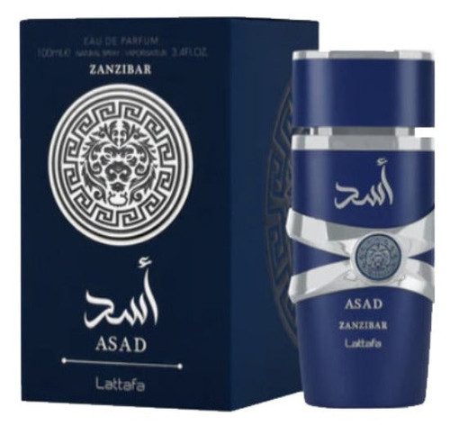 Lattafa Asad Zanzibar Eau De Parfum 3.4 Oz
