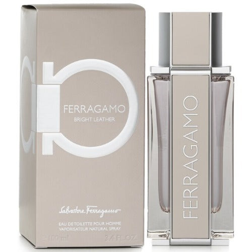 Ferragamo Bright Leather Eau De Toilette 3.4 Oz