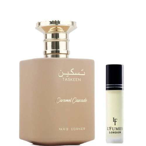 Paris Corner Taskeen Caramel Cascade Eau De Parfum 3.4 Oz