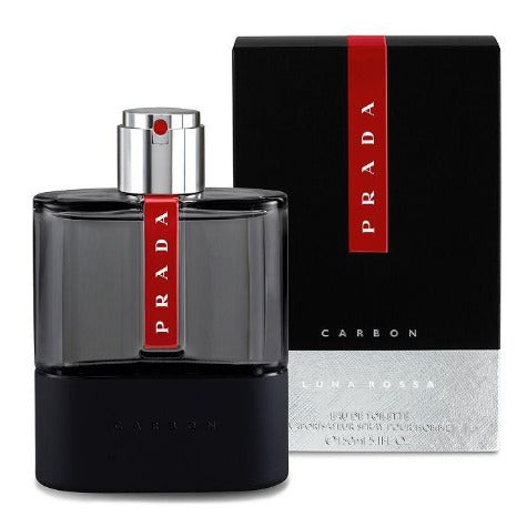 Prada Luna Rossa Carbon Eau De Toilette 1.7 Oz