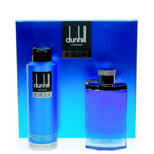 Dunhill Desire Blue 2 Piece Gift Set 2 Piece Gift Set With 3.4 Oz EDT