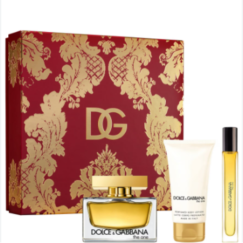 Dolce & Gabbana The One 3 Piece Gift Set 3 Piece Gift Set 2.5 Oz EDP