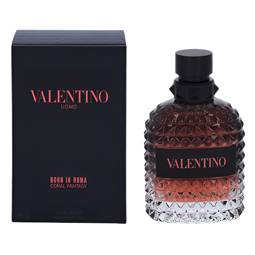 Valentino Uomo Born In Roma Coral Fantasy Eau De Toilette 3.4 Oz