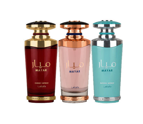 Lattafa Mayar, Mayar Natural Intense & Mayar Cherry Bundle