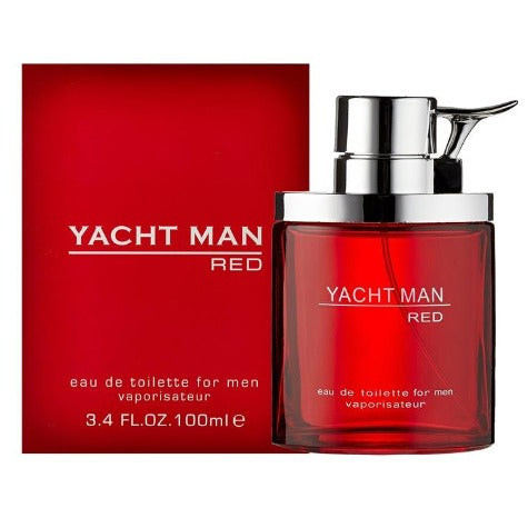 Yacht Man Red Eau De Toilette 3.4 Oz