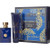 Versace Dylan Blue 2 Piece Gift Set For Men 2 Piece Gift Set With 3.4 Oz EDT Spray