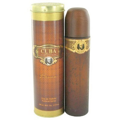 Cuba Brown Eau De Toilette 3.4 Oz