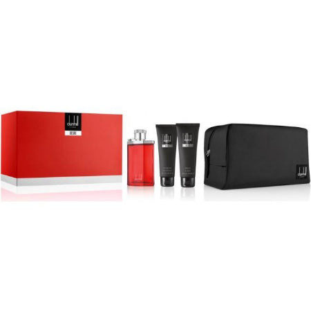 Dunhill Desire Red 4 Piece Gift Set 4 Piece Gift Set With 3.4 Oz EDT Spray