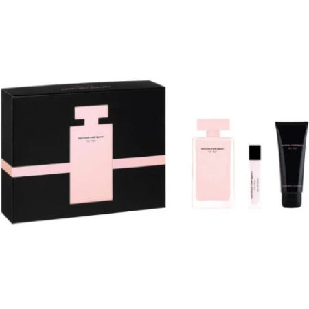 Narciso Rodriguez Eau De Parfum 3 Piece Gift Set 3 Piece Gift Set With 3.3 Oz EDP