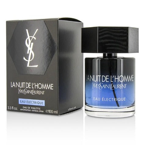La Nuit De L'Homme Bleu Electrique Eau De Toilette 2.0 Oz