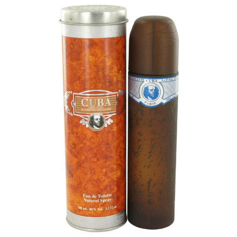 Cuba Blue Eau De Toilette 3.3 Oz