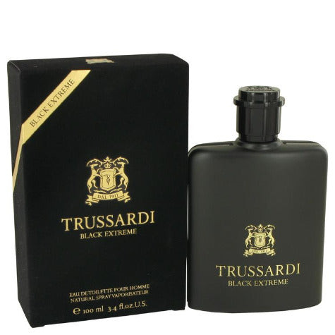 Trussardi Black Extreme Eau De Toilette 3.4 Oz
