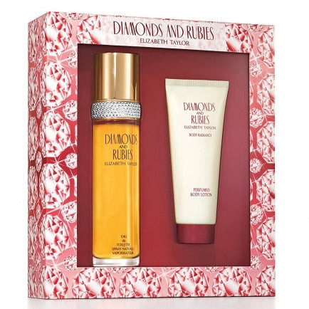 Diamonds & Rubies 2 Piece Gift Set 2 Piece Gift Set With 3.3 Oz EDT