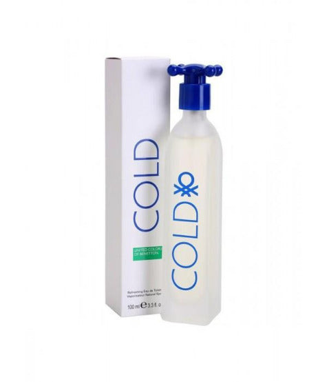 Benetton Cold Eau De Toilette 3.3 Oz